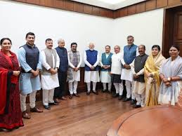 Narendra Modi BJP Parliamentary Party Meeting Update | MP Rajasthan Chhattisgarh CM Face | दिल्ली में BJP संसदीय दल की बैठक: पीएम बोले- मोदी जी नहीं मोदी कहिए, तीन राज्यों में जीत